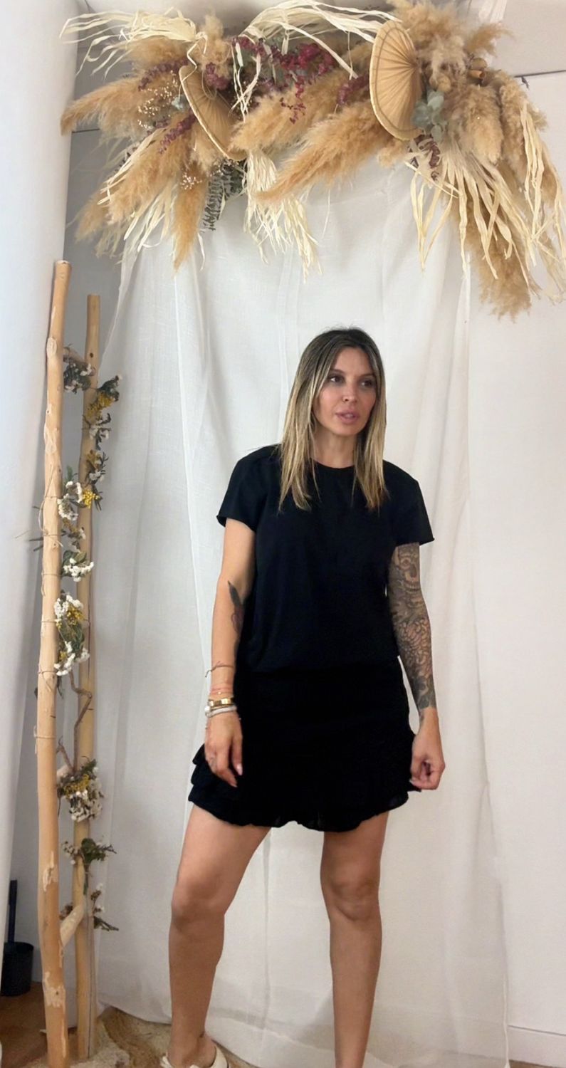 Camiseta Pilu Negro 