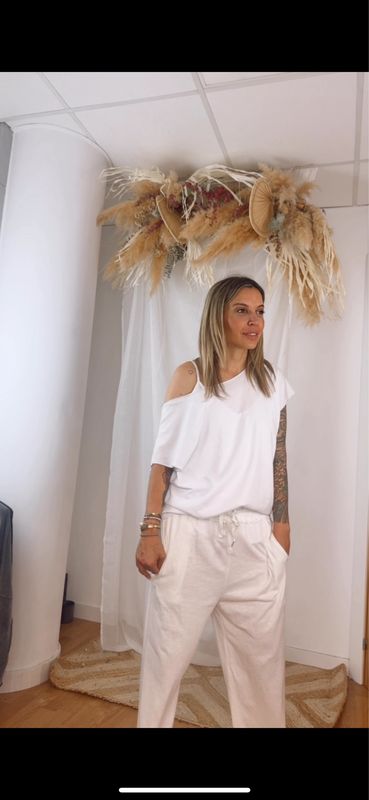 Camiseta Mula Blanca