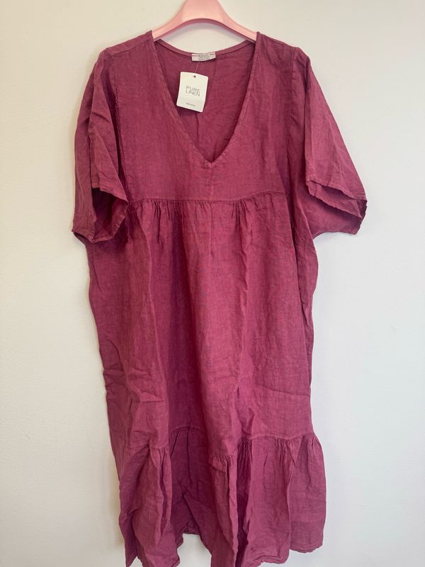 Vestido Lino 