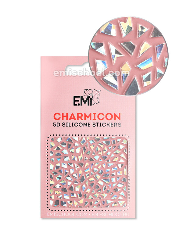 Charmicon 3D Silicone Stickers #98 Abstraction