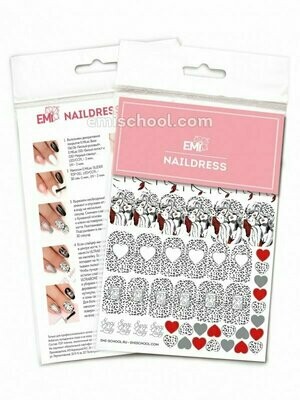 Naildress Slider Design #11 Lady in Red