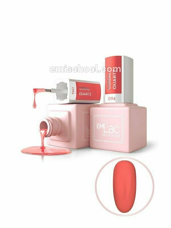 E.MiLac TG Coral Quartz #094, 9 ml.