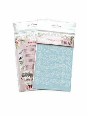 NAILCRUST Pattern Slider White #6