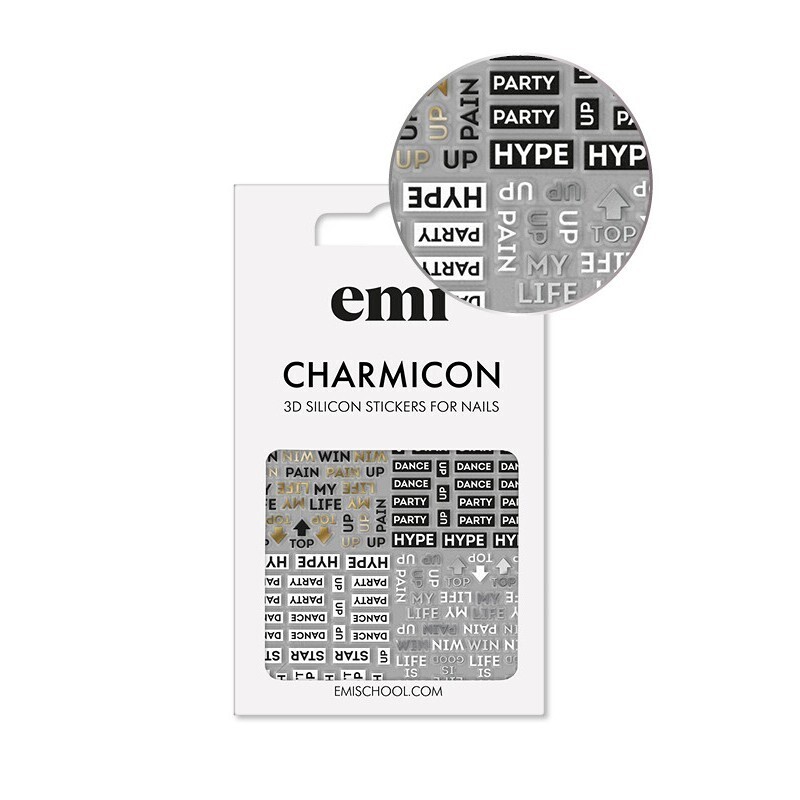 Charmicon Silicone Stickers 180 Hype