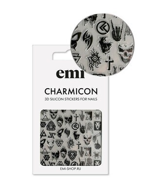 Charmicon Silicone Stickers #182 Gothic