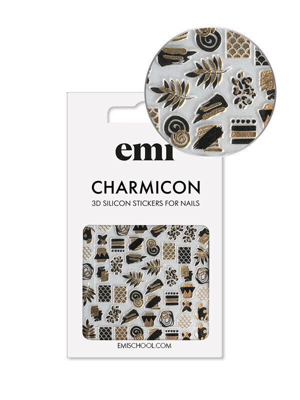 Charmicon 3D Silicone Stickers 187 Accents
