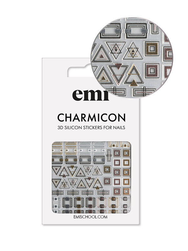 Charmicon 3D Silicone Stickers 192 Classic