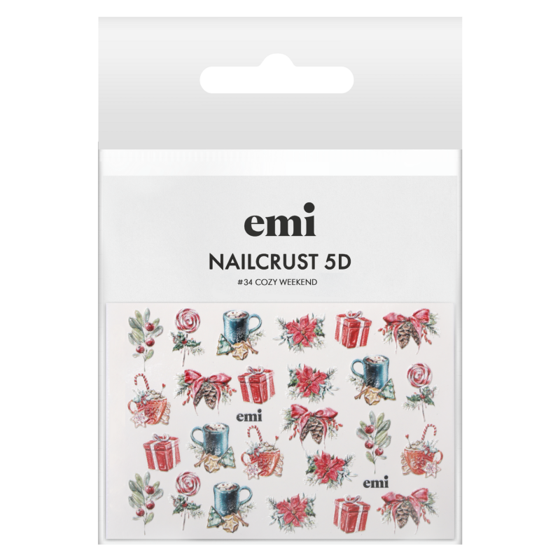 NAILCRUST 5D Nr.34 Сozy Weekend