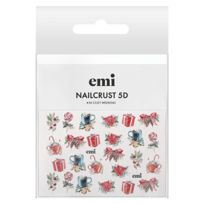 NAILCRUST 5D Nr.34 Сozy Weekend
