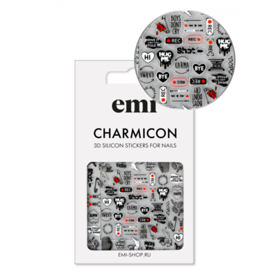 Charmicon Silicone Stickers 210 Rock'n'roll