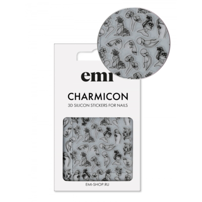 Charmicon Silicone Stickers 209 Feminine