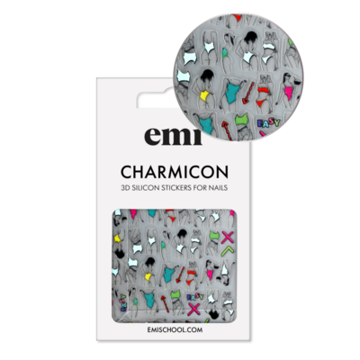 Charmicon Silicone Stickers 208 Easy-breezy