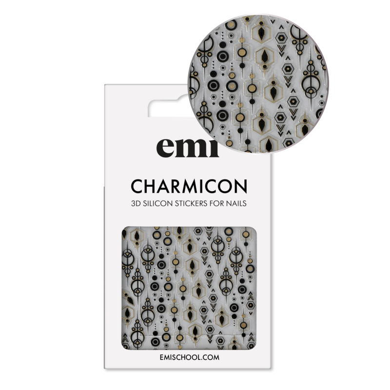 Charmicon Silicone Stickers 214 Fancy Patterns