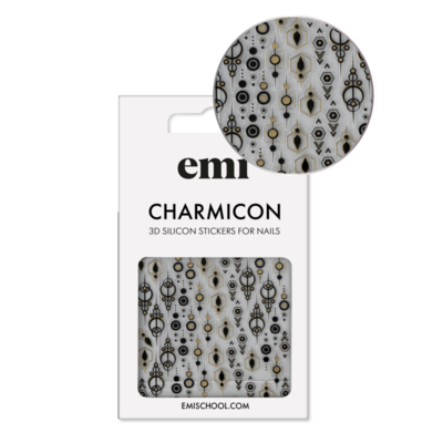 Charmicon Silicone Stickers 214 Fancy Patterns