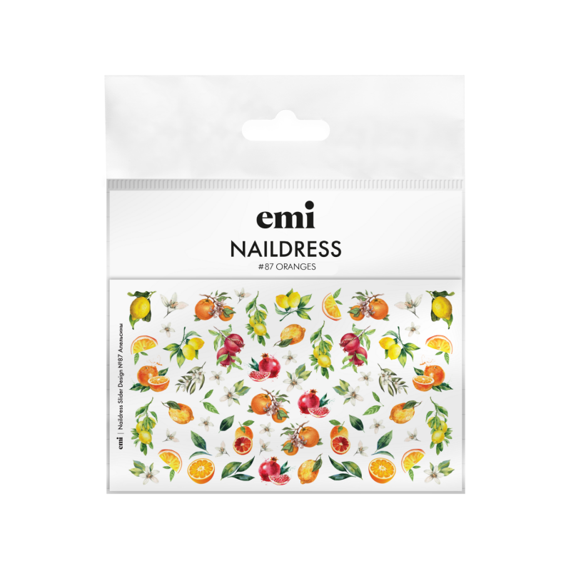 Naildress Slider Design Nr. 87 Oranges