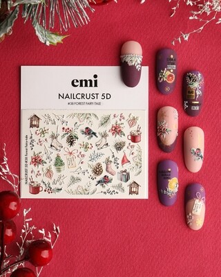 NAILCRUST 5D Nr. 38 Forest Fairy-tale