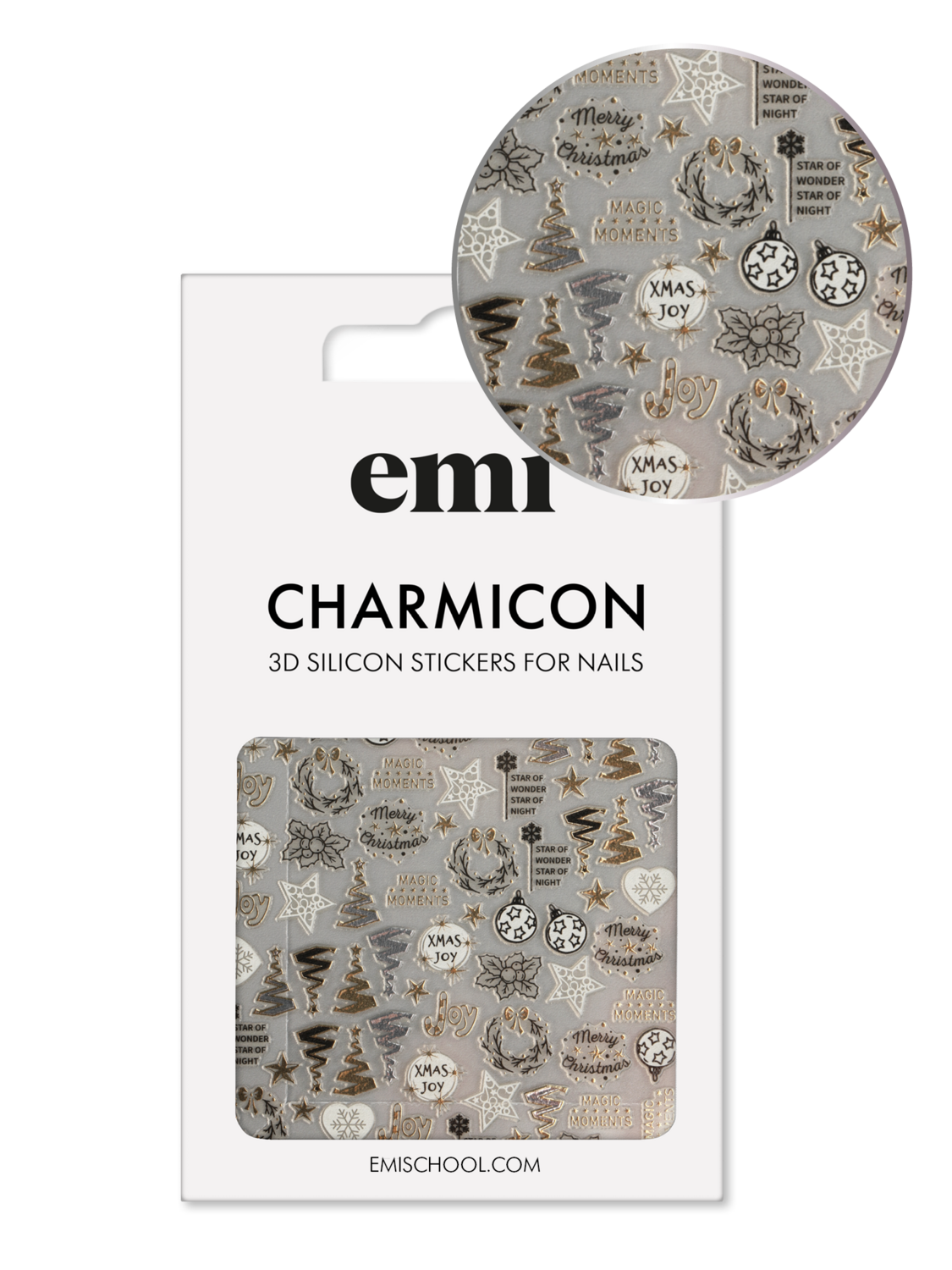 Charmicon Silicone Stickers #227 Holiday Moments