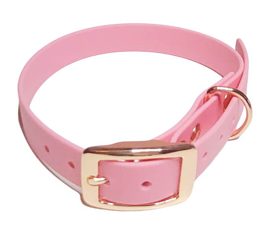 Pink Biothane Collar