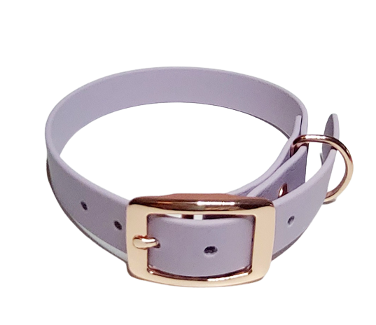 Lavender Biothane Collar