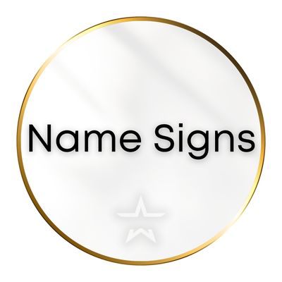 Name &amp; Neon Signs