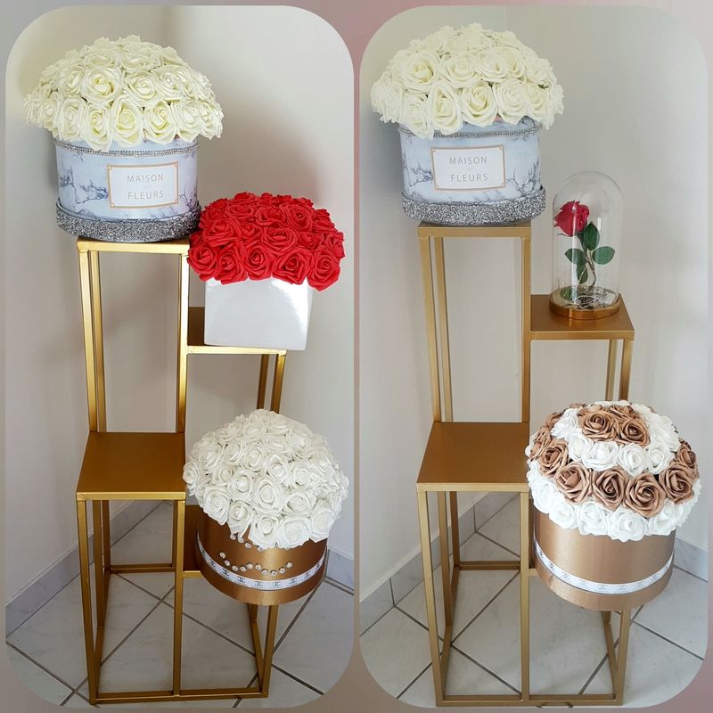 Four Layer Gold Stand