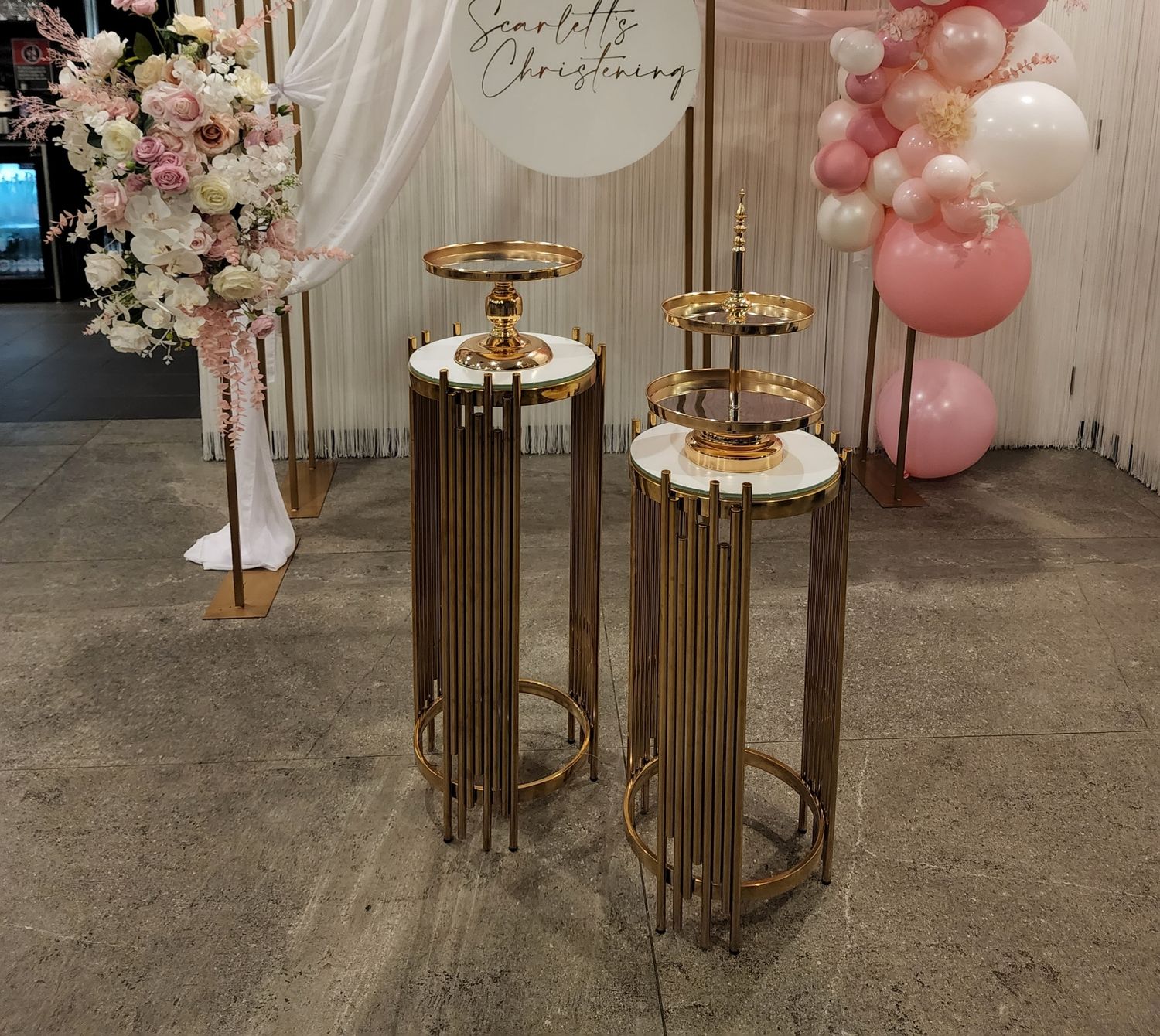 Gold Plinths - Polled Design