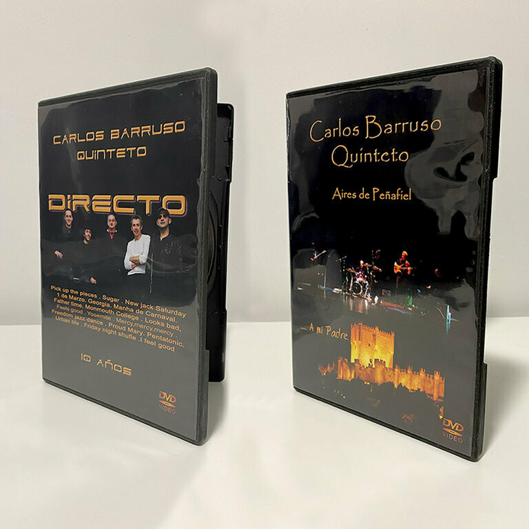 2 DVD's Carlos Barruso - "10 Años" + "Aires de Peñafiel"
