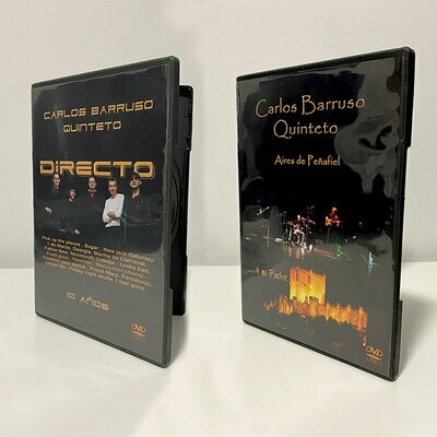 2 DVD's Carlos Barruso - 