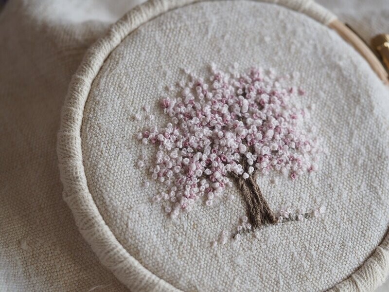 Spring Tree Mini Embroidery Kit