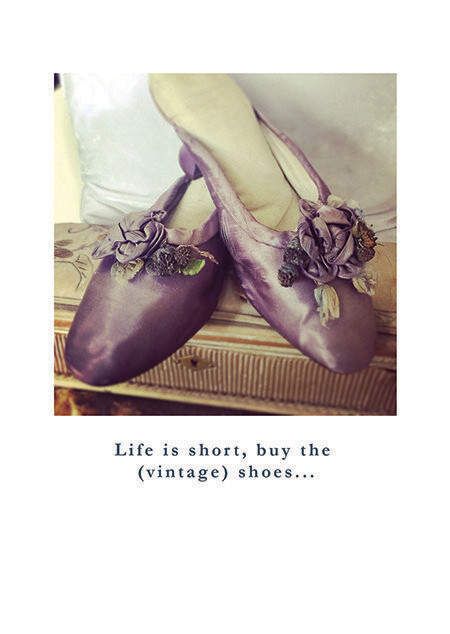 Greeting Card J Life Is Short