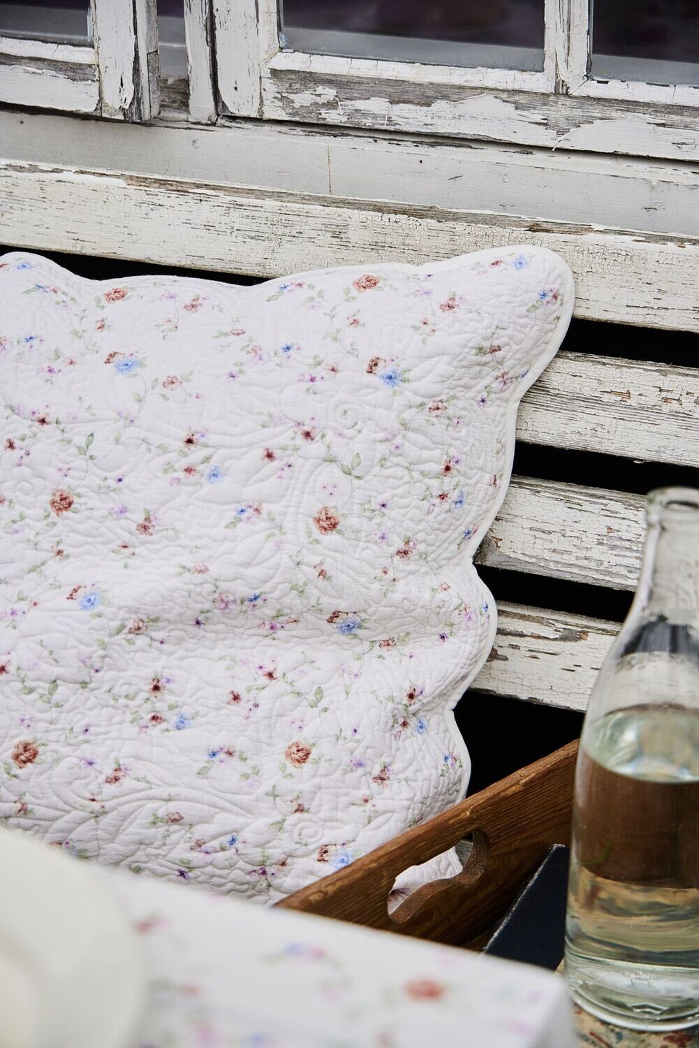 Femme Facon Wildflowers Quilted Cushion Square