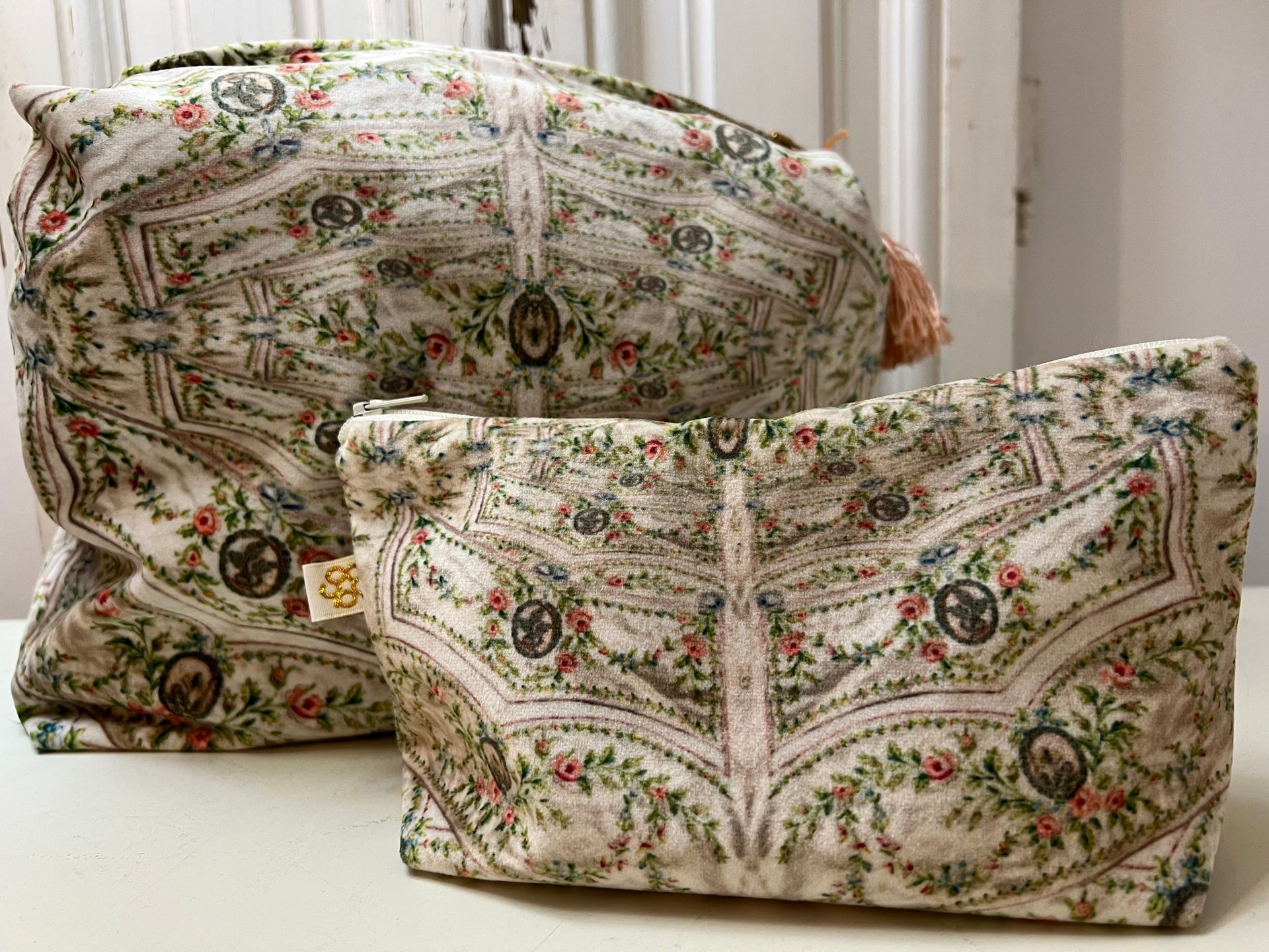 Velvet Washbag Georgian Waistcoat