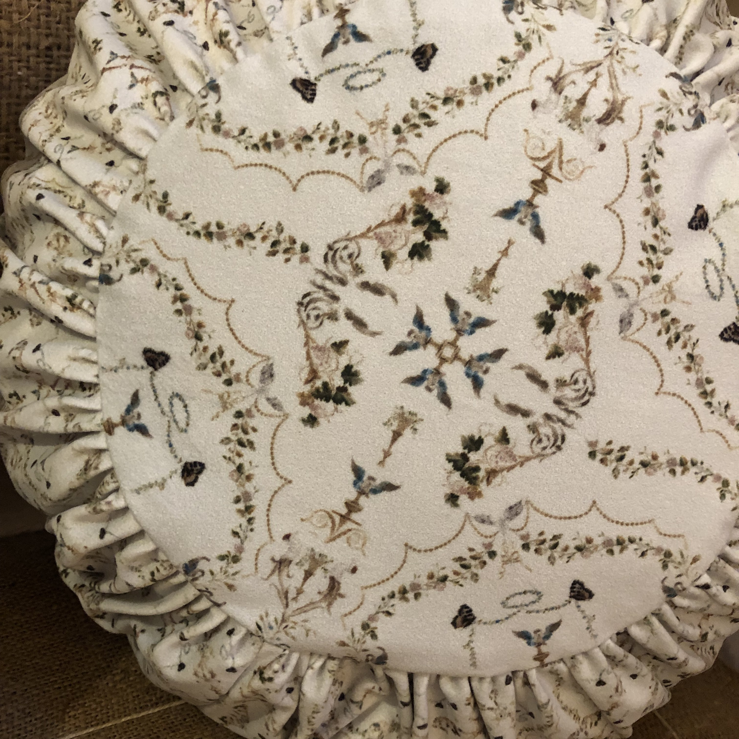 Velvet Boudoir Cushion Renaissance