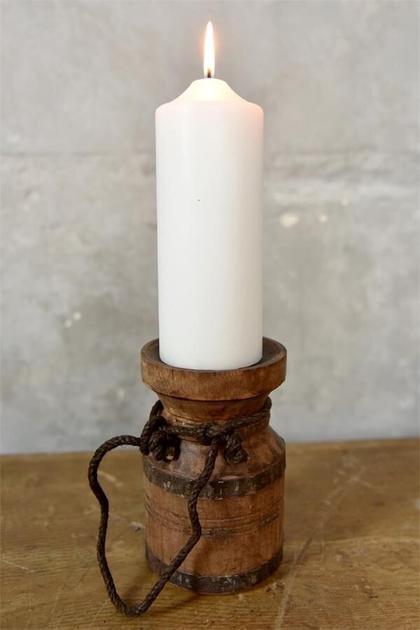 Reclaimed Wood Candle Holder