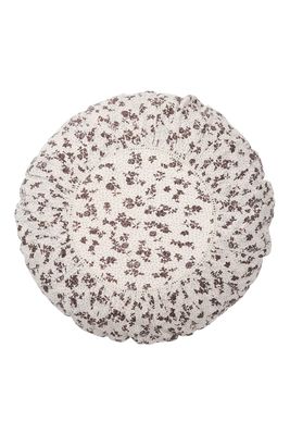 Femme Facon Anne-Mi Hazel Print Quilted Cushion Round
