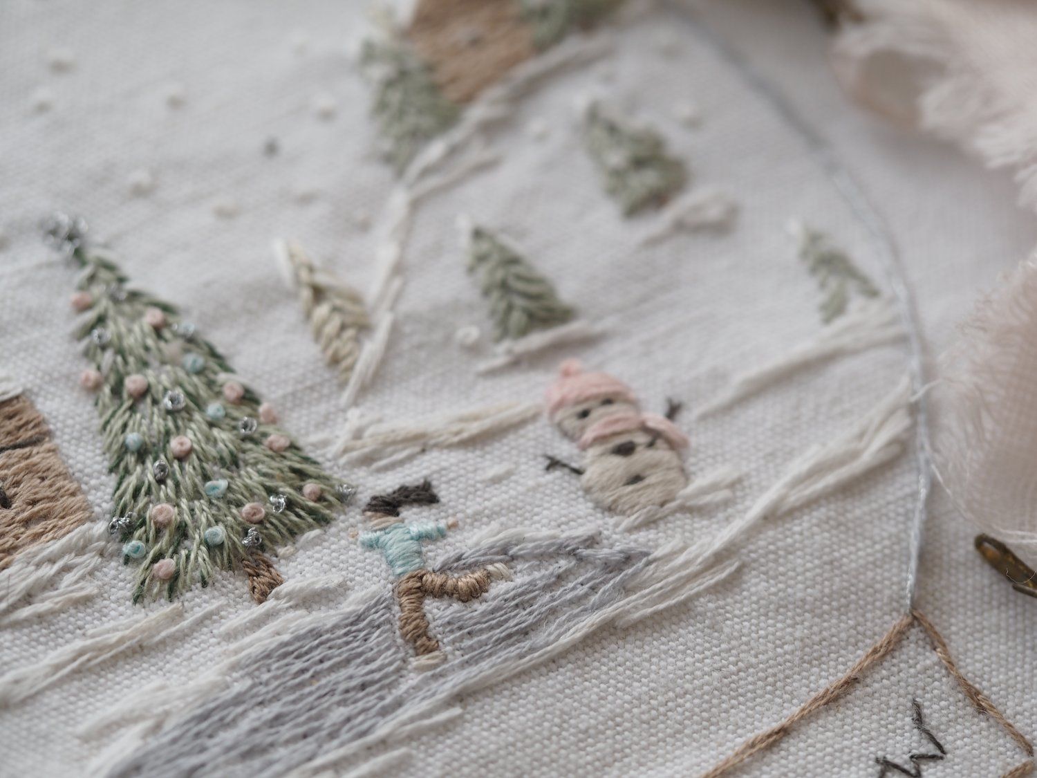 Let it Snow Embroidery Kit