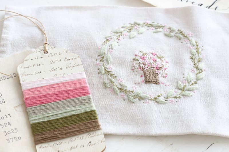Midsummer Blooms Embroidery Kit