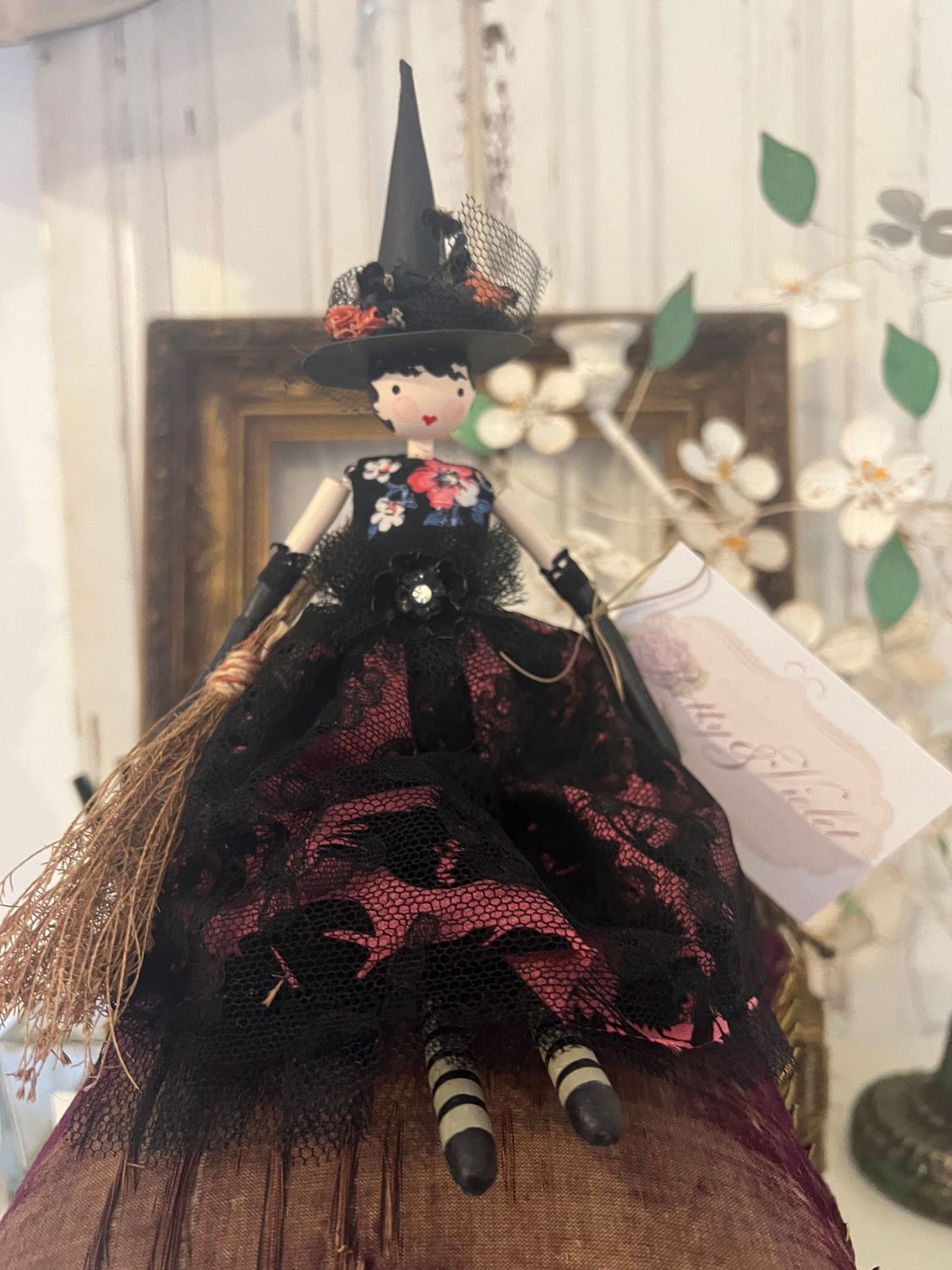 Handmade Witchy Fairy Doll 'Glynda'