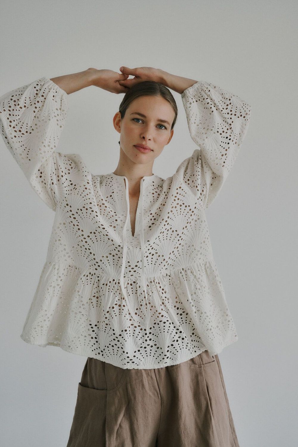 Anne-Mi Harmony Cotton Blouse