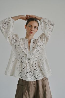 Anne-Mi Harmony Cotton Blouse