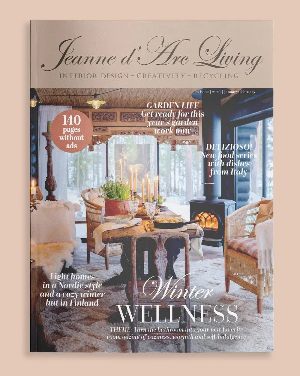 Jeanne d'Arc Living Magazine No.1 January 2026 PRE-ORDER Jeanne d'Arc Living Magazine No.1 January 2026 PRE-ORDER