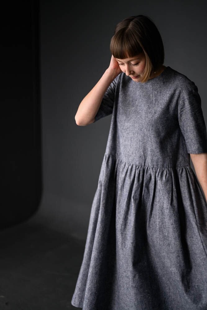 Merchant & Mills Ellis & Hattie Dress Paper Pattern Size 18-28 Merchant & Mills Ellis & Hattie Dress Paper Pattern Size 18-28