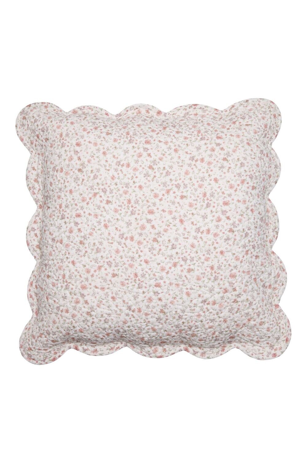 Anne-Mi  Rosy Blossom Quilted Cushion Square