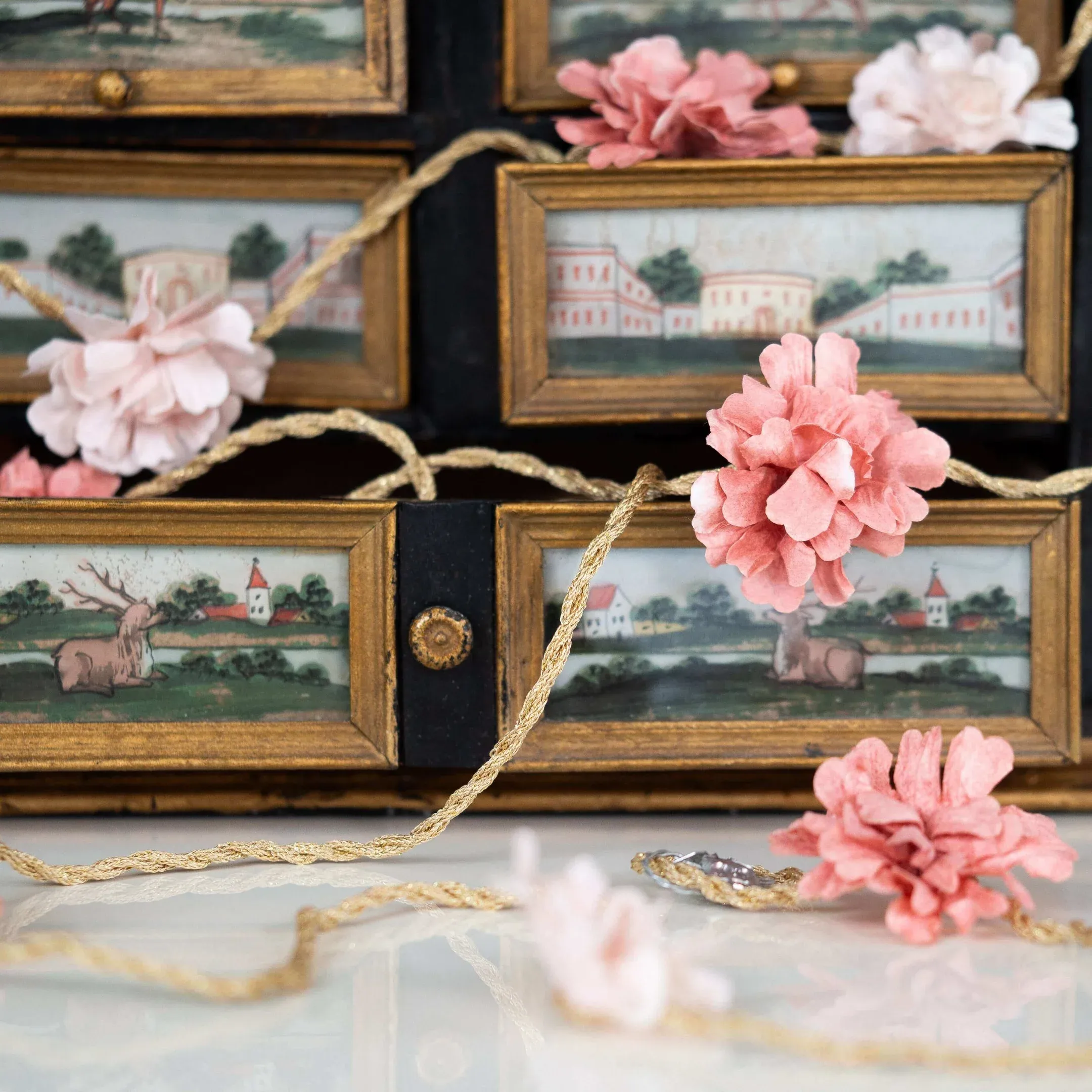 Handmade Paper Yoshino Cherry Blossom Garland 3 Metres