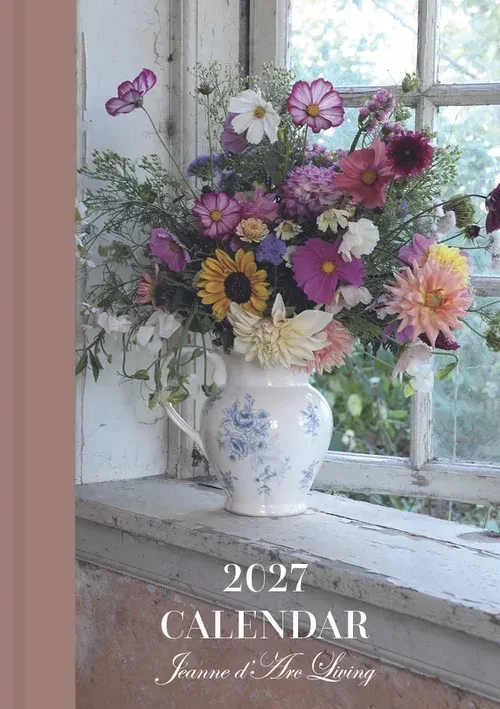 New!  Desk Diary Calendar for 2027 from Jeanne d'Arc Living