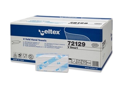 Celtex 2Ply V Fold H/Towel 3000 SHEET 25 X 22