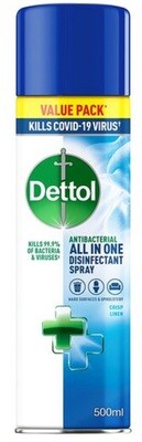 Dettol Apple Disinfectant Spray 500ml x6