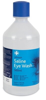 500ml Twist & Pour S/Chloride - Eye Wash