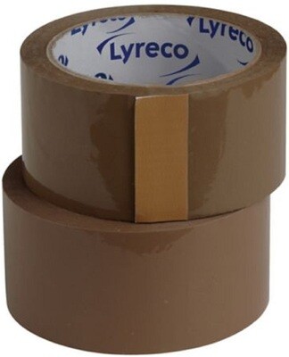Brown Tape 50x66 - Pack 6 - No Noise