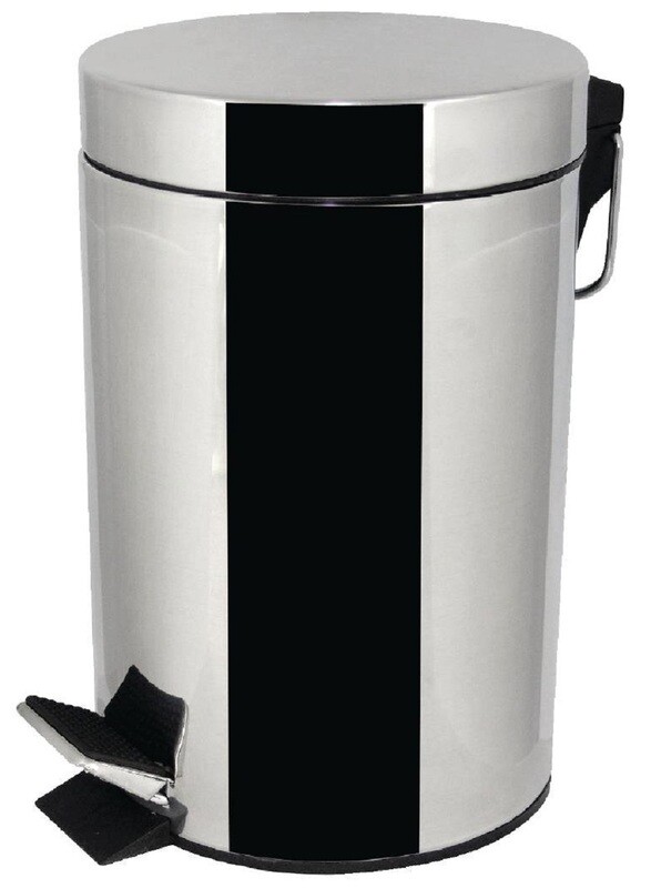 Stainless Steel 3Ltr Pedal Bin